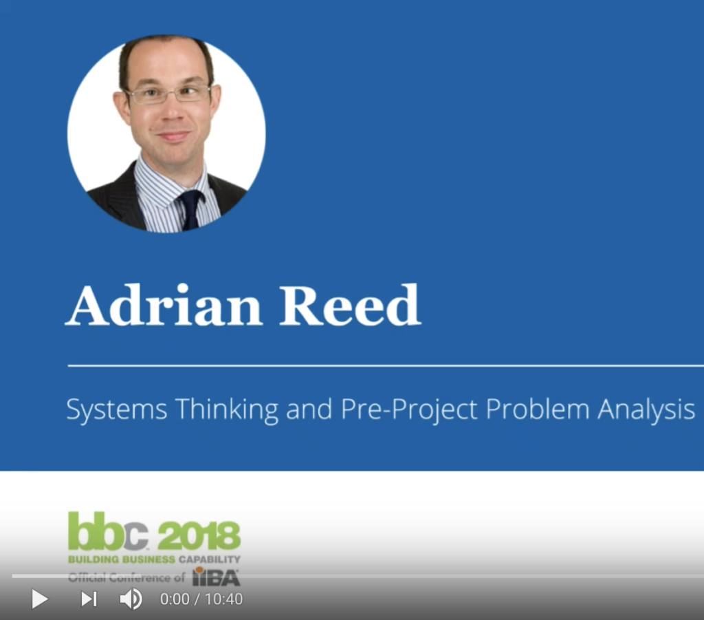 Pre-Project Problem Analysis & Systems Thinking – Volere Requirements